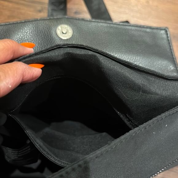 Botkier Black Faux Leather trim Backpack main image 11